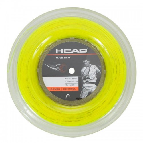 Bobina Cordaje 200m Head Master 1,40mm Amarillo
