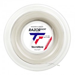 Bobina Cordaje 200m Tecnifibre Razor Soft 1,30mm Blanco