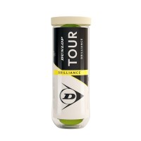 Bote de 3 Pelotas Dunlop Tour Brillance  Offerta + Economico