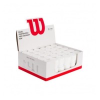 Caja Wilson Pro Padel Perforado Blanco 60 Overgrips  Oferta + Barato