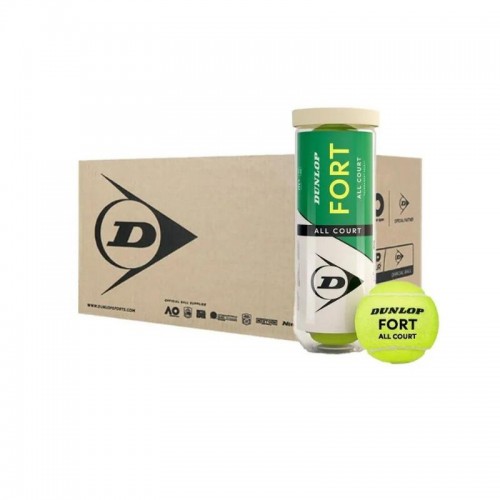 Cajon 72 Pelotas - 24 Botes de 3 Uds - Dunlop Fort All Court