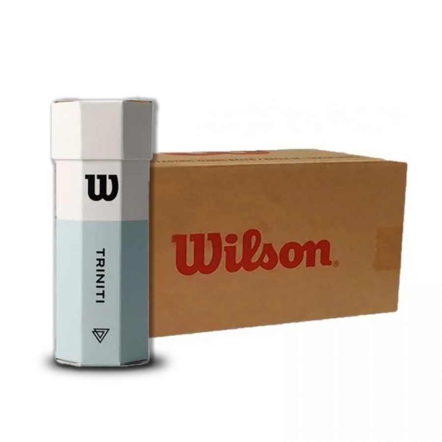 Cajon 72 Pelotas - 24  Botes de 3 uds - Wilson Padel Triniti  Oferta + Barato