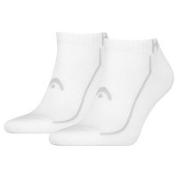 Calcetines Head Performance Sneaker Blanco Gris 2 Pares  Oferta + Barato