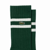 Calzini Lacoste High Cut Bianco Verde  Offerta + Economico