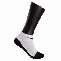 Softee Race Mid-Calf Socks White Black 3 Pairs