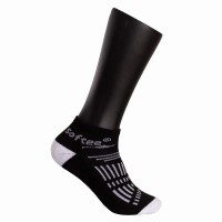 Softee Race Mid-Calf Socks White Black 3 Pairs