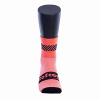 Softee Walk Mid-Calf Coral Socks 1 Pair