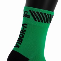 Chaussettes Mi-mollets Vibora Kait Vert Noir 1 paire