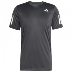 Adidas Club 3 Stripes Black White T-Shirt