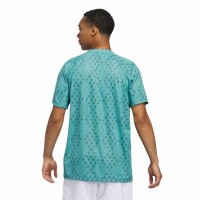 Adidas Club Graphic Maglietta Blu Verde Acqua  Offerta + Economico