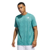 Adidas Club Graphic Maglietta Blu Verde Acqua  Offerta + Economico