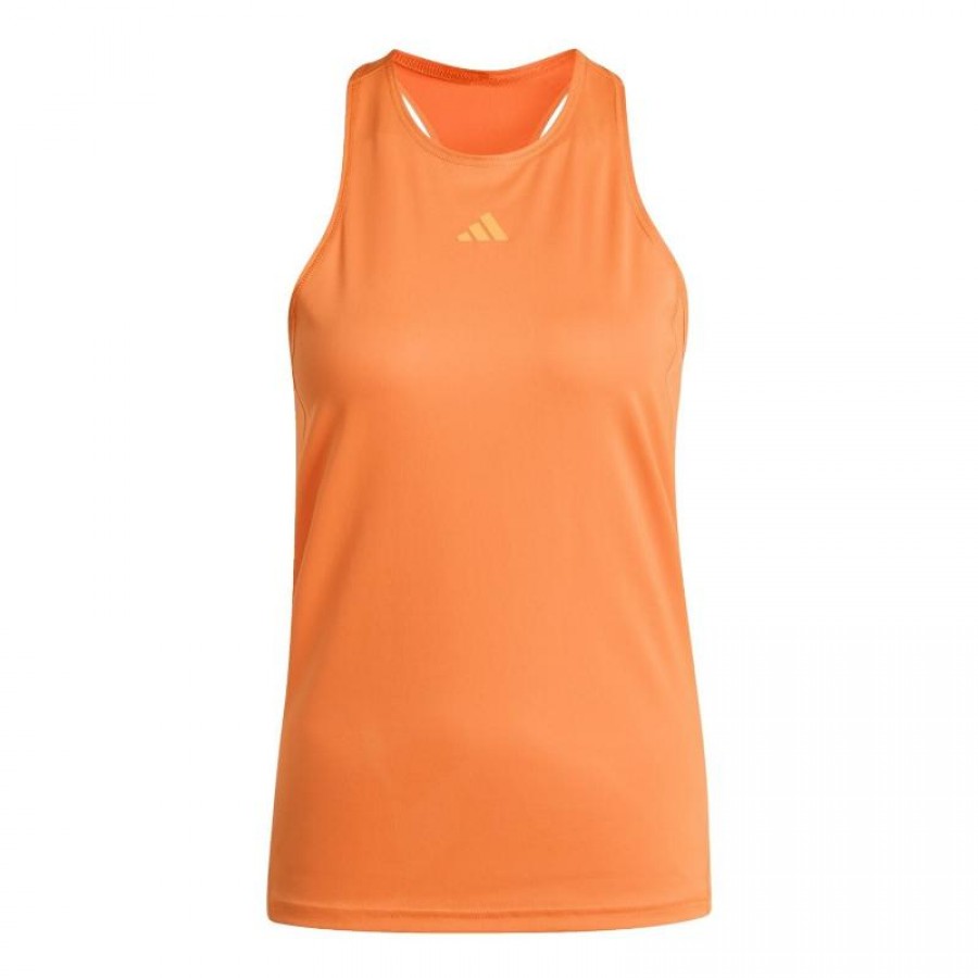 Camiseta Laranja Feminina do Adidas Club