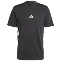 Camiseta Adidas Essentials Preto Branco  Oferta + Barato