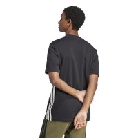 Camiseta Adidas Essentials Preto Branco  Oferta + Barato