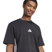 Camiseta Adidas Essentials Preto Branco  Oferta + Barato