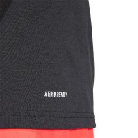 Adidas Essentials Black Red T-Shirt  Offer + Cheap