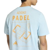 Maglietta Adidas Padel Graphic Sky Blue