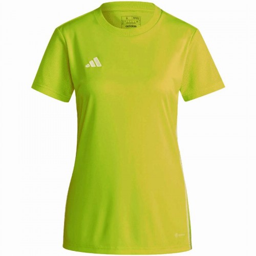 Camiseta Adidas Tabela 23 Amarillo Fluor Mujer