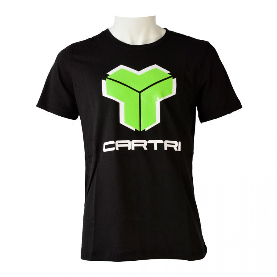Camiseta Algodon Cartri Coach 1.0 Negro Fluor