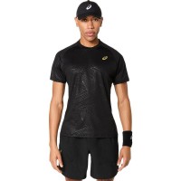 Camiseta Asics Match Night Energy Preta  Oferta + Barato