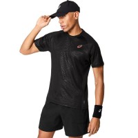 Camiseta Asics Match Night Energy Preta  Oferta + Barato