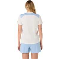 Asics Padel Court Cream Maglietta da donna  Offerta + Economico