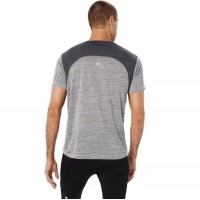 Camiseta Asics Road SS Top Cinza  Oferta + Barato
