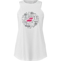 Camiseta Babolat Coton Blanco Mujer