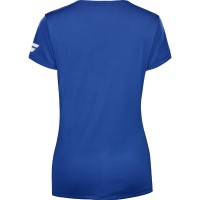 Camiseta Babolat Play Capsleeve Azul Mujer