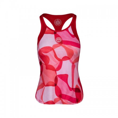 Camiseta Bidi Badu Aluna Rojo Naranja