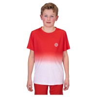 Bidi Badu Crew Gradiant Red White Junior T-Shirt  Offer + Cheap