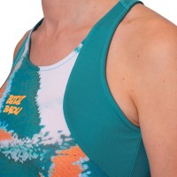 Camiseta Feminina Bidi Badu Melbourne Petroleum Laranja  Oferta + Barato