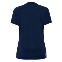 Bidi Badu New York Chill Bleu fonce Rouge T-Shirt Femme  Offre - Pas cher