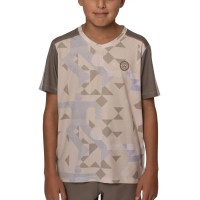 Camiseta Bidi Badu Paris Bege Marrom Júnior  Oferta + Barato