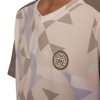 Camiseta Bidi Badu Paris Bege Marrom Júnior  Oferta + Barato
