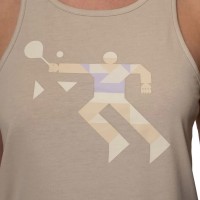 Camiseta Bidi Badu Paris Chill Beige Mujer  Offre - Pas cher