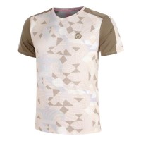 Bidi Badu Paris V-Neck Beige Brown T-Shirt  Offer + Cheap
