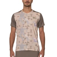 Bidi Badu Paris V-Neck Beige Brown T-Shirt  Offer + Cheap