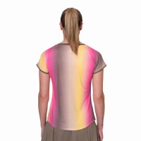 Camiseta Bidi Badu Spectrum Capsleeve Marron Amarillo Mujer  Offerta + Economico