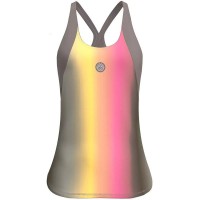 Bidi Badu Spectrum Marrone Giallo Maglietta Donna  Offerta + Economico