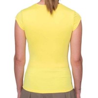 Camiseta Bidi Badu Spectrum V-Neck Amarillo Mujer  Oferta + Barato