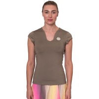 Camiseta Bidi Badu Spectrum V-Neck Marron Mujer  Oferta + Barato
