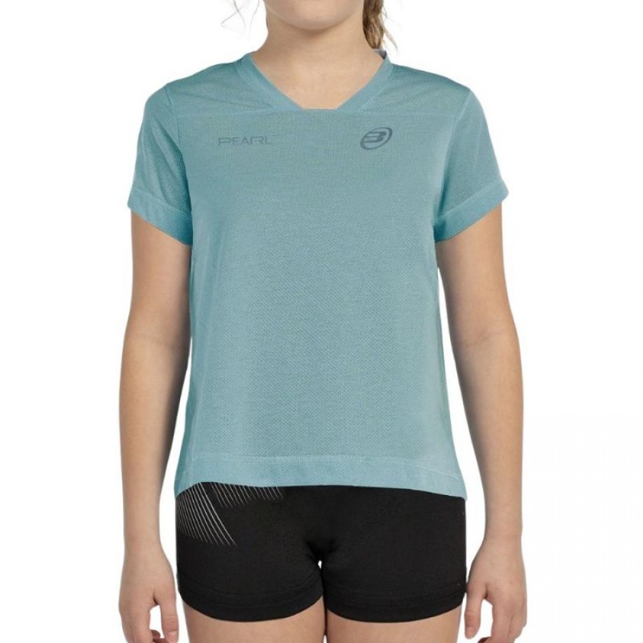 Bullpadel Bea Gonzalez 25V Aquamarine Junior T-Shirt  Offer + Cheap
