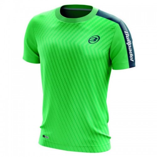 Camiseta Bullpadel Bocho Verde Fluor