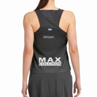 Camiseta Bullpadel Claudia Jensen Premier Padel Finals Lleva Negro