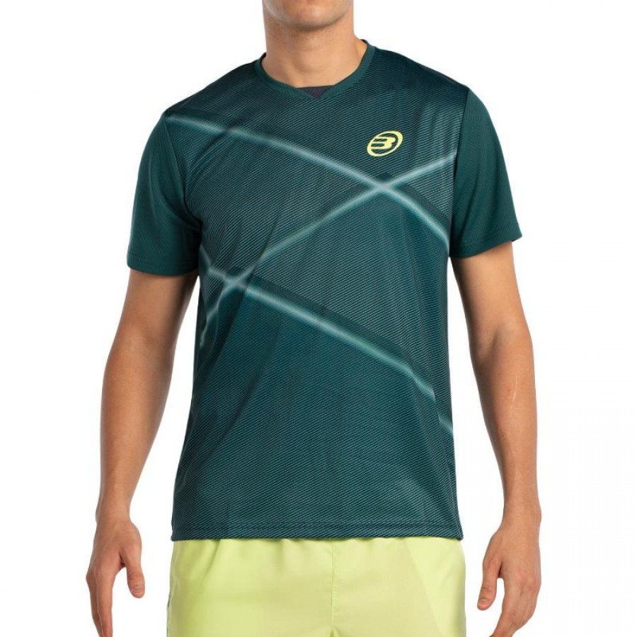 Bullpadel Ladra Maglietta Verde Scuro  Offerta + Economico