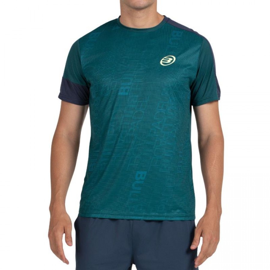 Bullpadel Leido Maglietta Verde Scuro  Offerta + Economico