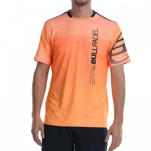Camiseta Bullpadel Nauru Naranja