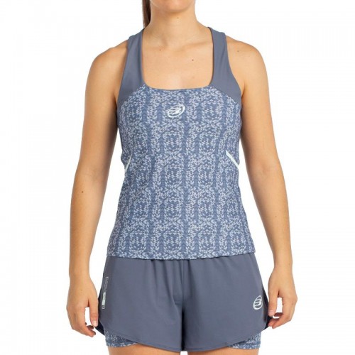 Camiseta Bullpadel Oilos Azul Lavado