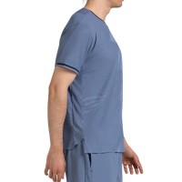 Camiseta Bullpadel Prior Azul Atomico Vigore